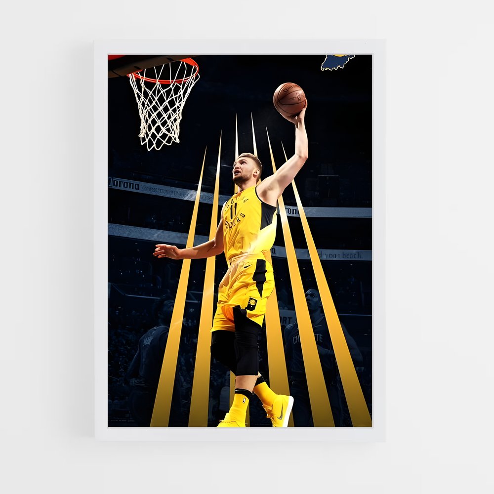 Poster L'Envol de Sabonis – affiche Basketball (vue 3)
